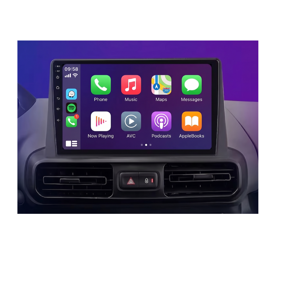 Écran Tactile Peugeot Rifter (2018-) - Autoradio GPS Android Auto Apple CarPlay