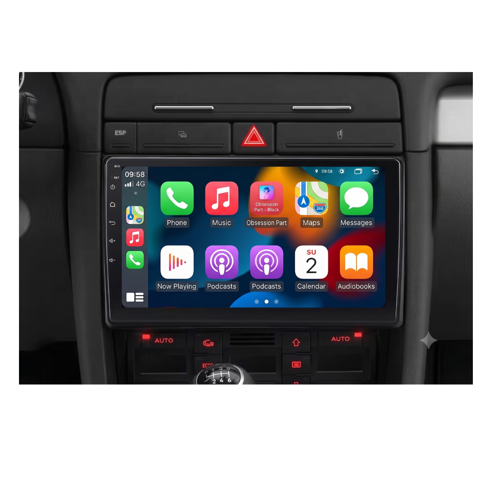 Écran Tactile Audi A4 (2004-2008) - Autoradio GPS Android Auto Apple CarPlay