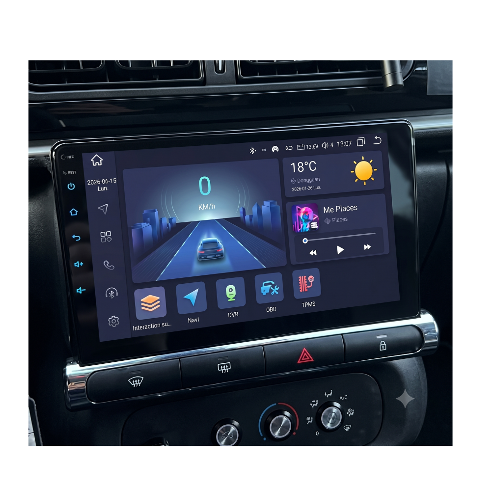 Écran Tactile Citroen C3 (2016-2024) - Autoradio GPS Android Auto Apple CarPlay