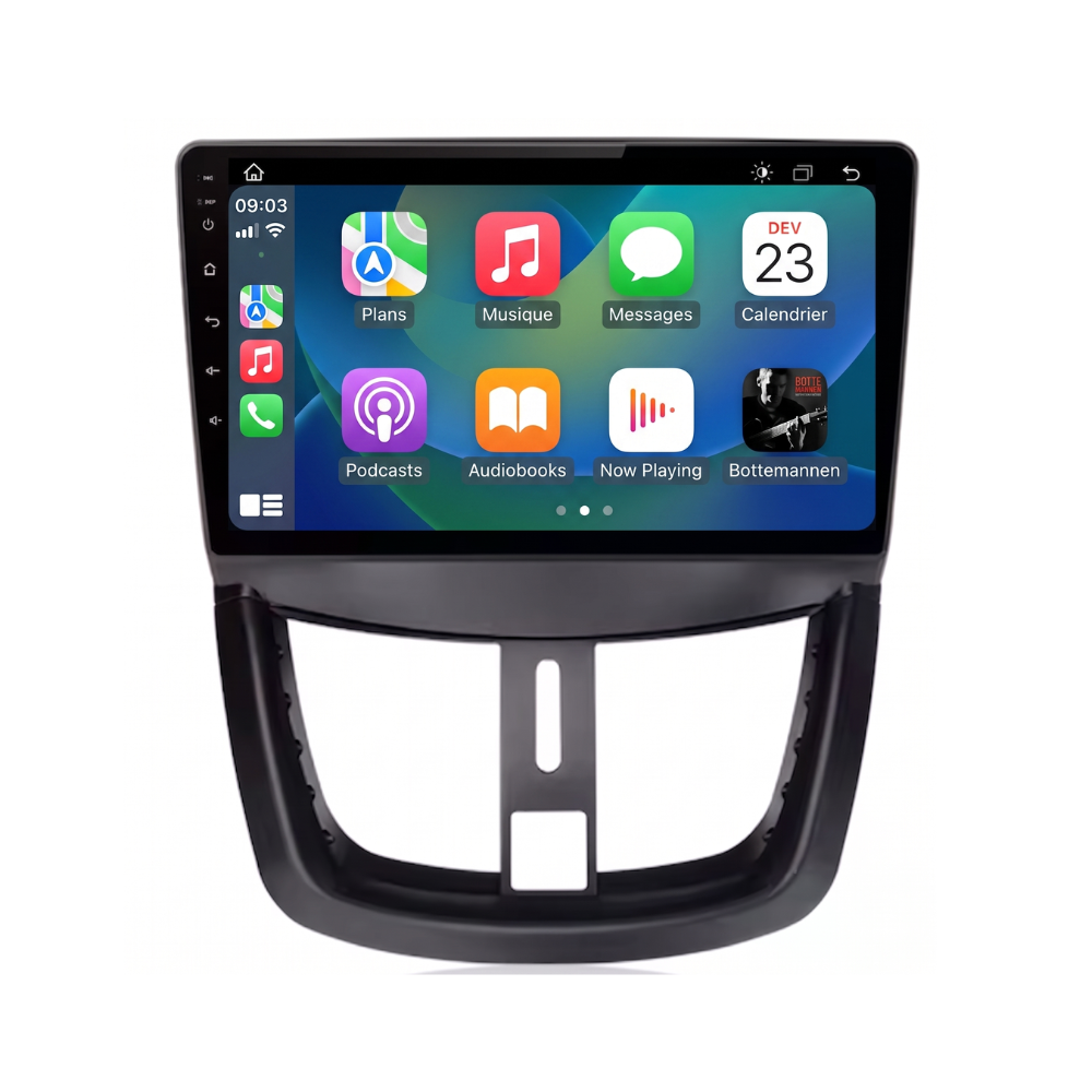 Écran Tactile Peugeot 207 (2006-2015) - Autoradio GPS Android Auto Apple CarPlay