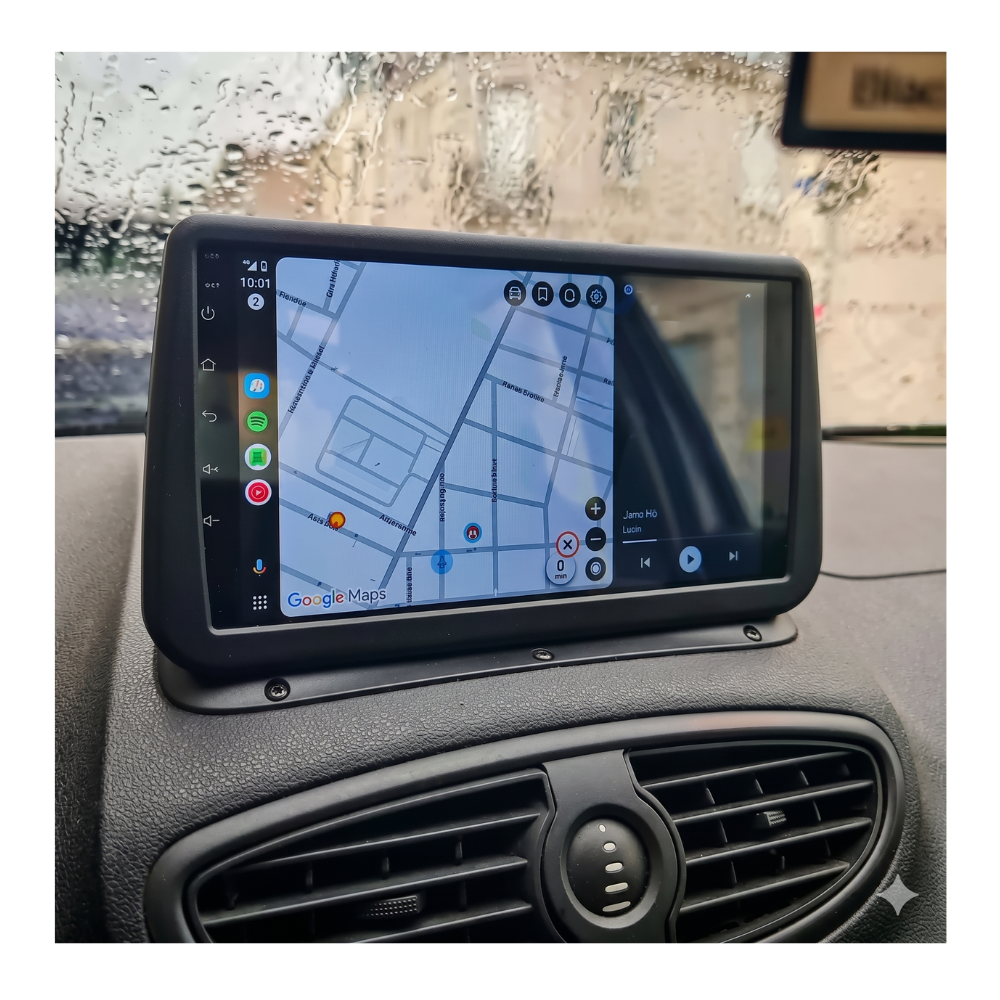 Écran Tactile Renault Clio 3 (2005-2014) - Autoradio GPS Android Auto et Apple CarPlay