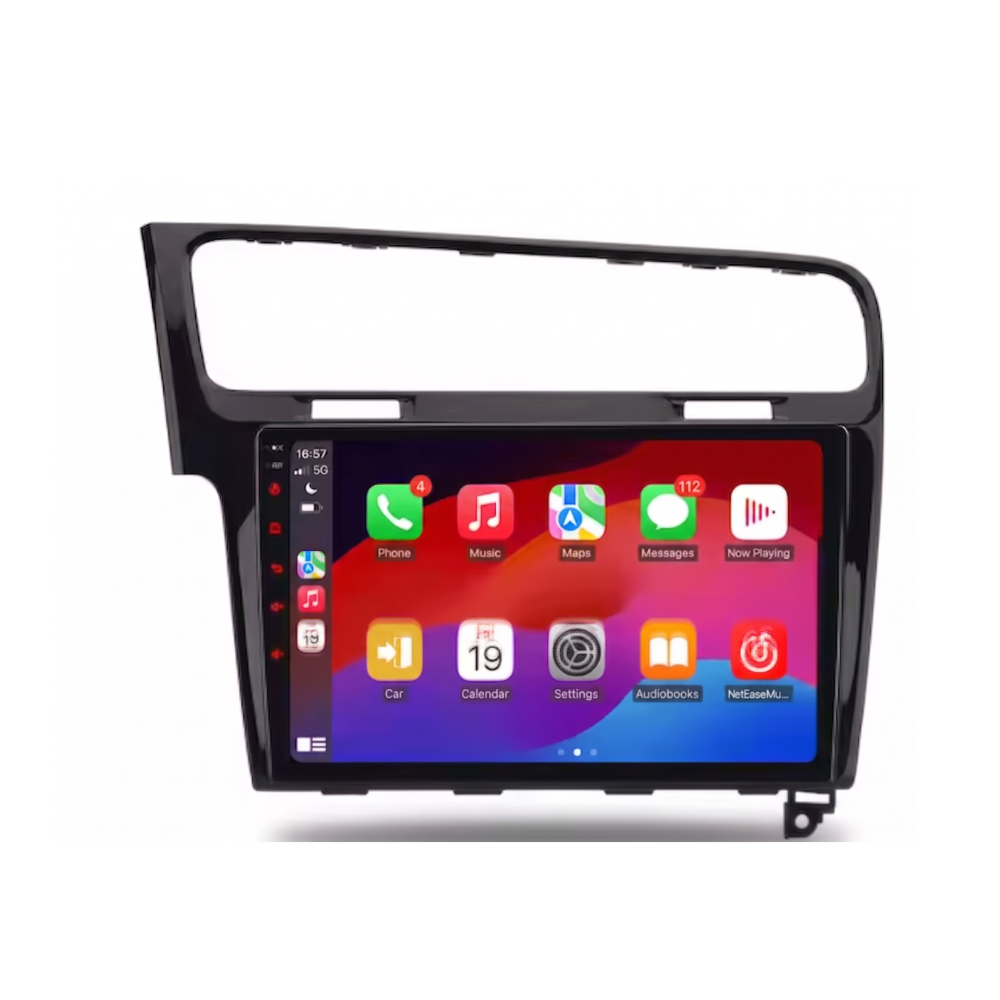 Full Tactile Volkswagen Golf 7 (2013-2020) - Autoradio GPS 10 pouces Android Auto Apple CarPlay