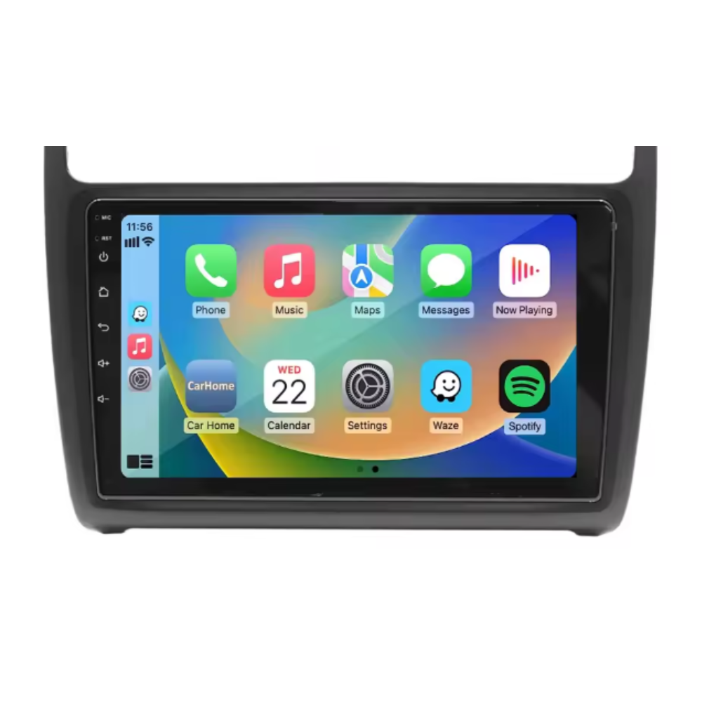 Full Tactile Volkswagen Polo 5 phase 2 (2015-2017) - Autoradio GPS 9 pouces Android Auto Apple CarPlay