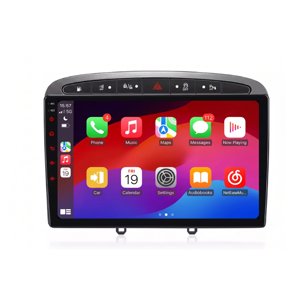 Écran Tactile Peugeot 308 (2007-2013) - Autoradio GPS Android Auto Apple CarPlay