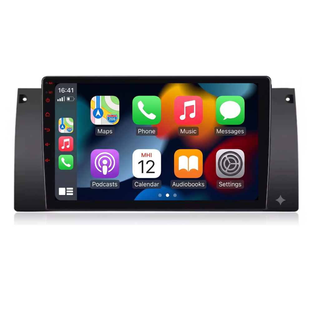 Écran Tactile BMW X5 E53  (2000-2007) : Autoradio GPS, Android Auto et Apple CarPlay