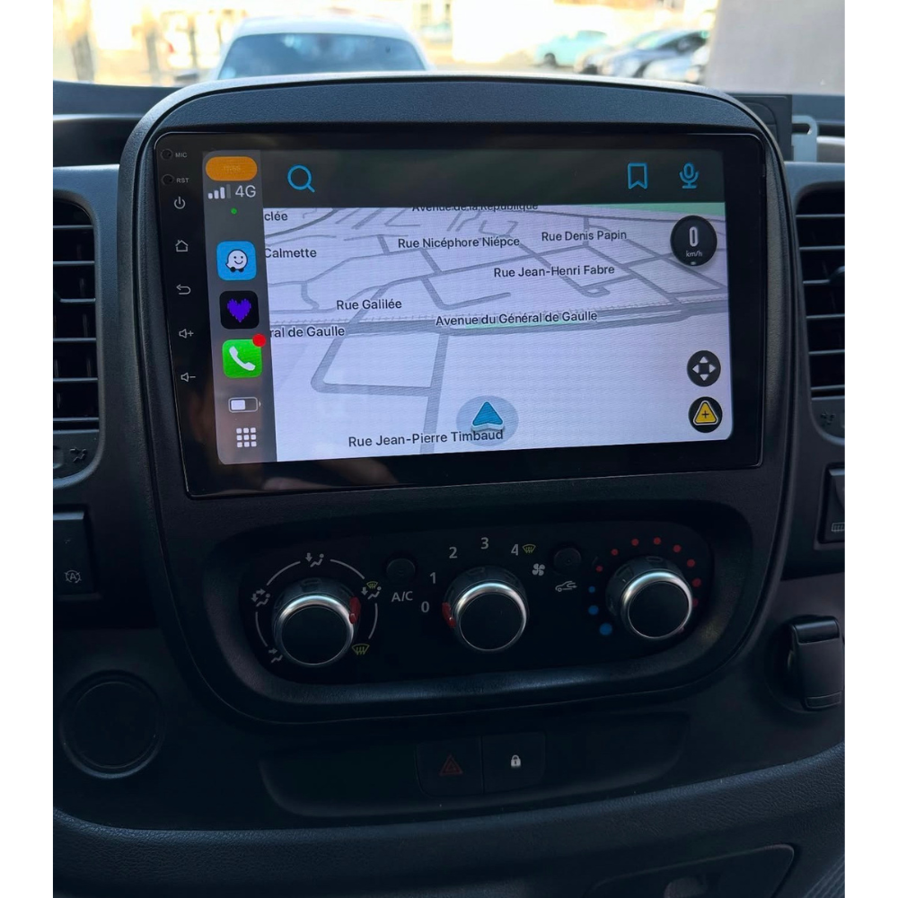 Écran Tactile Renault Trafic 3 (2014-2021) - Autoradio GPS Android Auto et Apple CarPlay