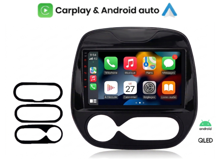 Écran Tactile Renault Captur (2013-2019) - Autoradio GPS Android Auto et Apple CarPlay