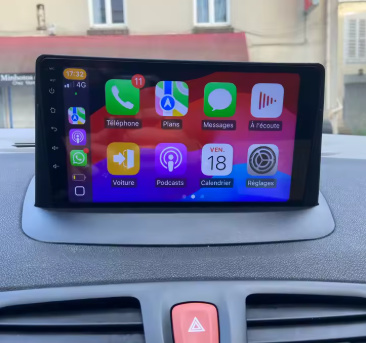 Écran Tactile Renault Mégane 3 (2008-2016) - Autoradio GPS Android Auto et Apple CarPlay