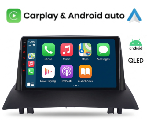 Écran Tactile Renault Mégane 2 (2002-2009) - Autoradio GPS Android Auto et Apple CarPlay